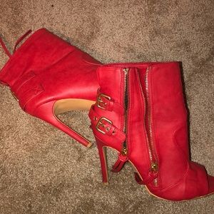 Liliana Red High Heels